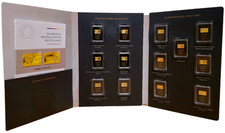 Album figurine lingotti d'oro