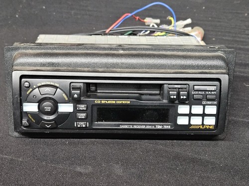 Autoradio cassetta alpine - autoradio,