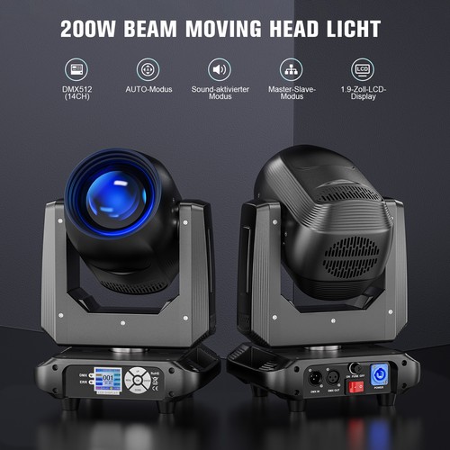 200w zoom beam moving head - 200w,