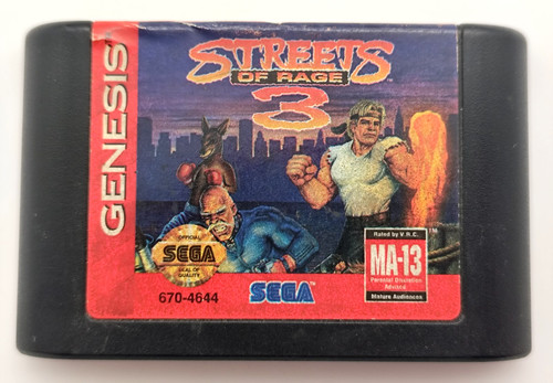 Streets rage sega - of, 3