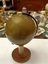 Distributore di sigarette a globo in ottone tedesco vintage, anni '50