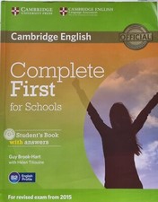 Complete First for Schools - Student's Book WITH answers, B2 + CD-rom