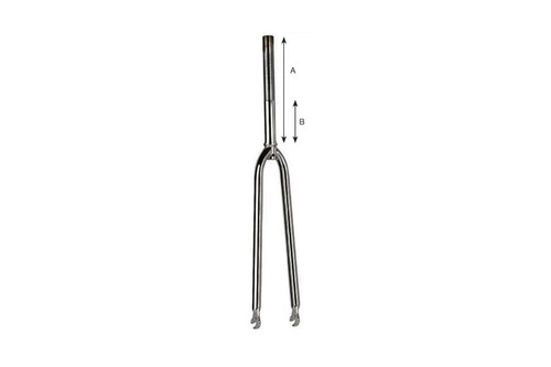 Forcella bicicletta acciaio