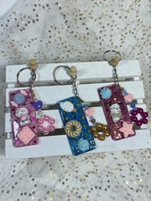 3 portachiavi in resina Sweet