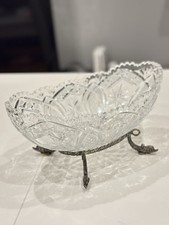 Centrotavola In Cristallo Con