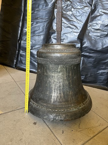 Grande campana antica francese - grande,