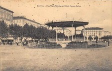 CPA 20 CORSE BASTIA PLACE ST NICOLAS ET HOTEL CYRNOS PALACE (cliché pas courant