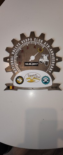 Placca vespa plakette - placca,