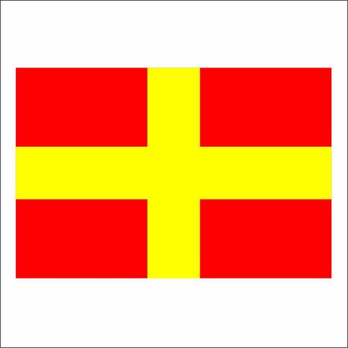 Adesivo bandiera flag nautica - bandiera,