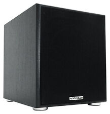 Rockville Rock Shaker 10" Pollici Nero 600w Alimentato Home Theater Subwoofer Sub