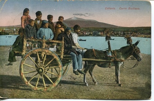 Catania carro siciliano - carro,