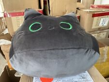 Cuscino Morbido a Forma di Gatto - Grigio