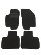 ASC tappetini auto set 4pz ALFA ROMEO 156 1994 2001 con battitacco (0 loghi)