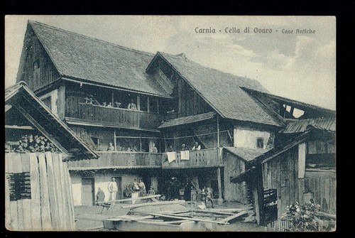 Ovaro carnia case - ovaro, carnia.