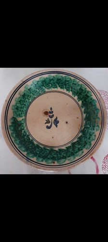 Antico piatto ceramica di - ceramica,
