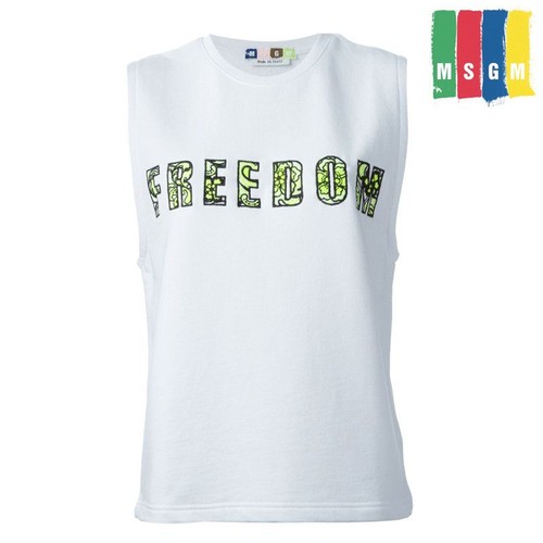 Msgm freedom sleeveless top - msgm,