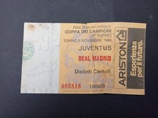 biglietto stadio JUVENTUS REAL