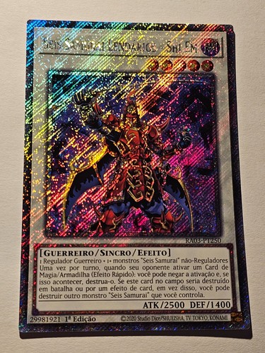Legendary sei samurai shi - sei,