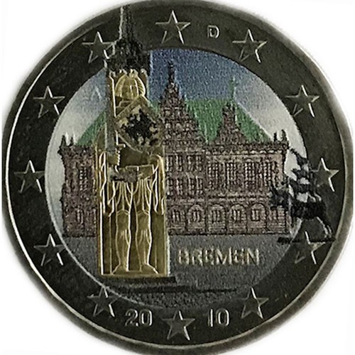 Euro germania 2010 colorata - germania,