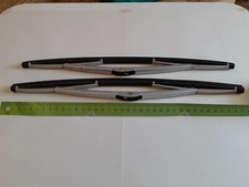 Ricambio auto d'epoca coppia spazzole tergicristallo satinate Bosch 38 cm nuove.