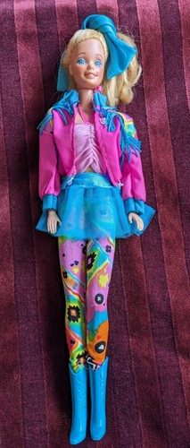 1989 barbie western fun - barbie,