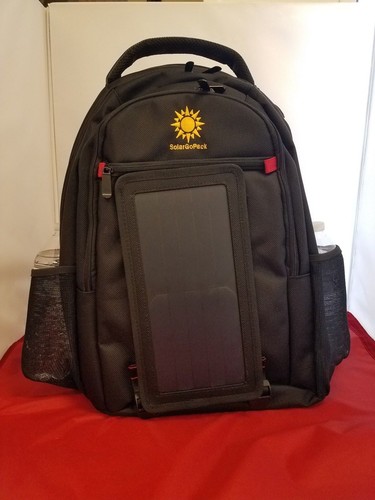 Zaino nero solargopack - nero,