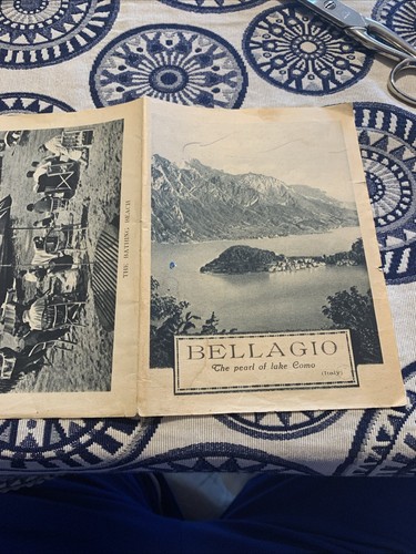 Bellagio lago como - lago,