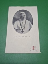 santino HolyCard Relic Reliquia Papa Pio X