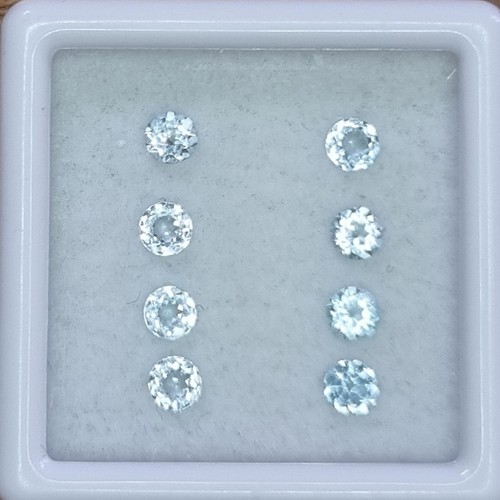 Topazio tondo blu cielo - , 3