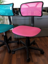 Sedia Da Scrivania ROSA BIMBA (85x40,5x36cm) Regolabile Ergonomica E Rotelle