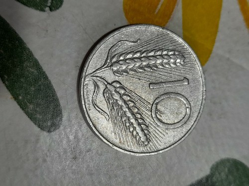 Moneta lire del 1955 - da, 10