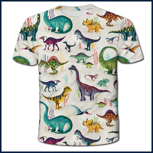 2026 shirt dinosauro bambino - t-shirt,