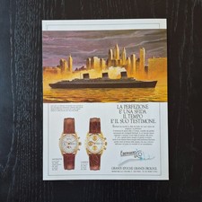 1990 Eberhard Navymaster - Original AD Advertising Pubblicità Vintage