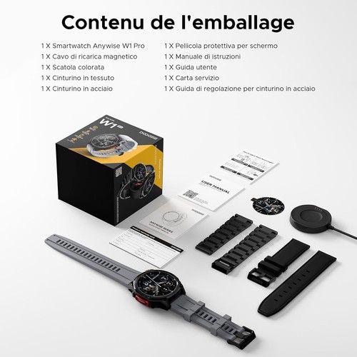 Smartwatch uomo gps dual band - smartwatch, uomo,gps