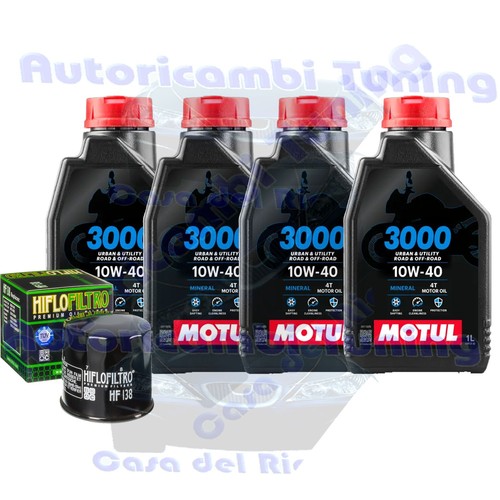 Kit tagliando olio motul 3000 - motul,