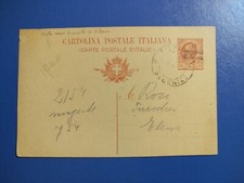1919 intero postale c.10