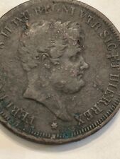 Napoli - 5 tornesi 1843 (raro)