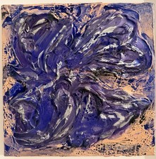 Andrea Raccagni - Olio E Tecnica Mista Su Tela - 25x25