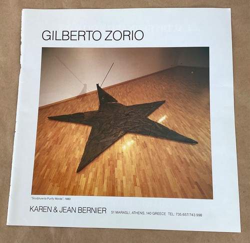 Gilberto zorio mostra - zorio, galleria