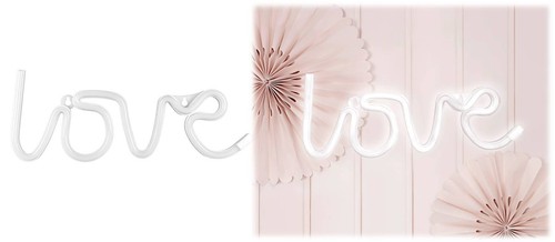 Scritta neon led - led, «love»