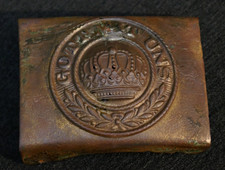 Fibbia cintura originale WWI