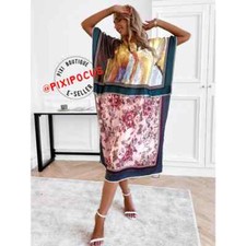 ZARA NUOVO ABITO PONCHO 100%