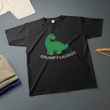 T-shirt Grumpysaurus dinosauro