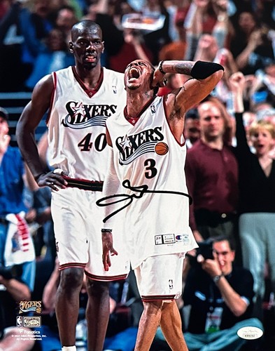 Allen iverson foto autografata - allen,