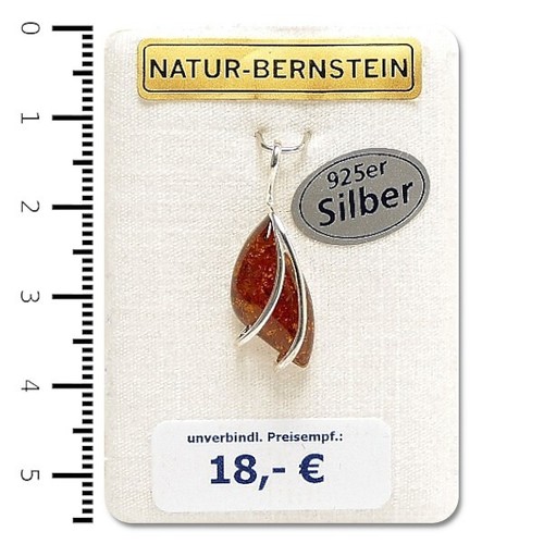 Ciondolo ambra naturale 100%