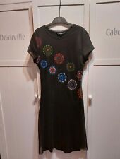 Miniabito in tulle nero con mandala Desigual tg XS