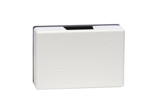 Suoneria due toni 12v bianco - suoneria,