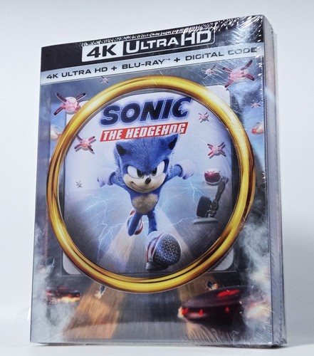 Sonic the hedgehog uhd blu - hedgehog, +blu