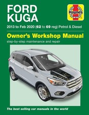 Ford Kuga 13 - 20 febbraio (62-69) Manuale di riparazione Haynes (Copertina morbida)
