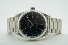 Omega Seamaster Aqua Terra 2518.50 251850 Quartz Black Dial 36mm 11441U